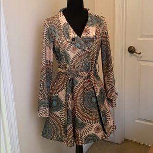 Peacock Colored Jacket